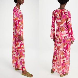 CIN CIN Totem Hoop Maxi Dress in Ultraviolet